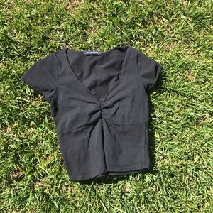 Black brandy Melville Gina top